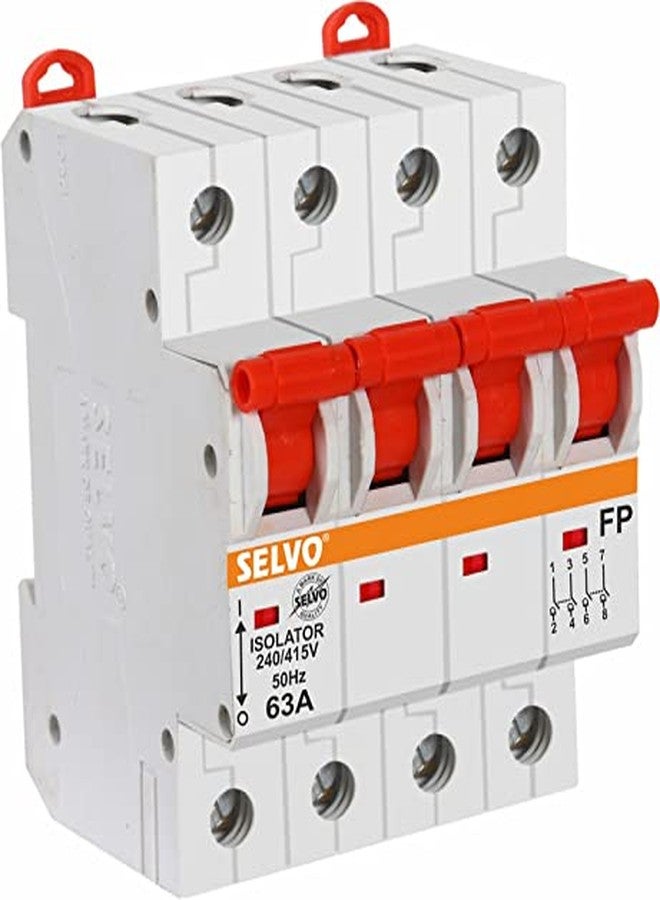 SELVO FOUR POLE ISOLATOR (63A FOUR POLE) - Image 1